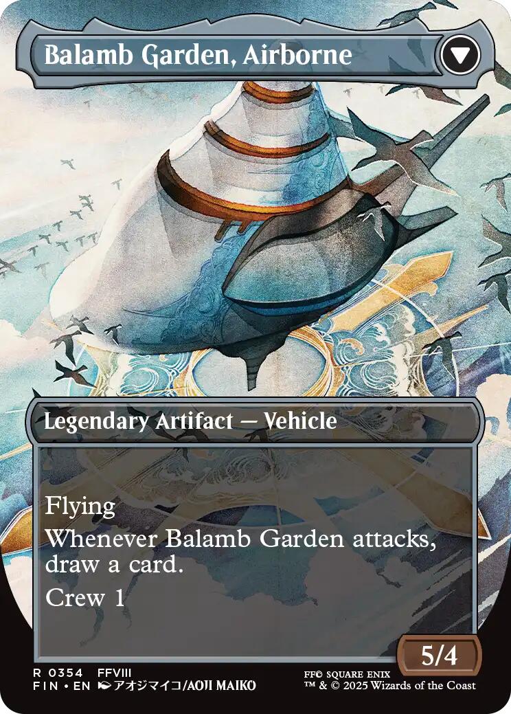 Balamb Garden, SeeD Academy // Balamb Garden, Airborne (Borderless) [FINAL FANTASY] - Magic: The Gathering - Card Brawlers | Quebec | Canada |