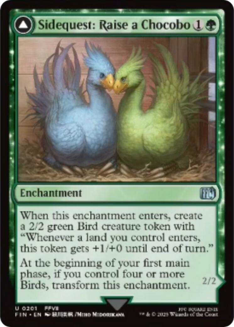 Sidequest: Raise a Chocobo [FINAL FANTASY] - Magic: The Gathering - Card Brawlers | Quebec | Canada |