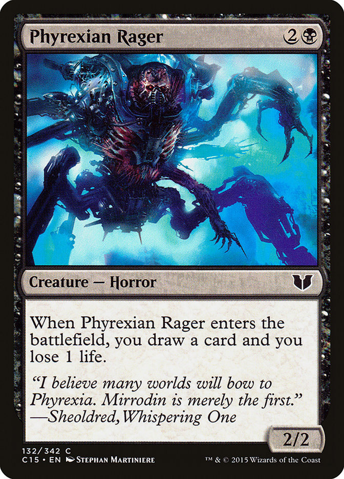 Phyrexian Rager [Commander 2015] - Magic: The Gathering - Card Brawlers | Quebec | Canada |