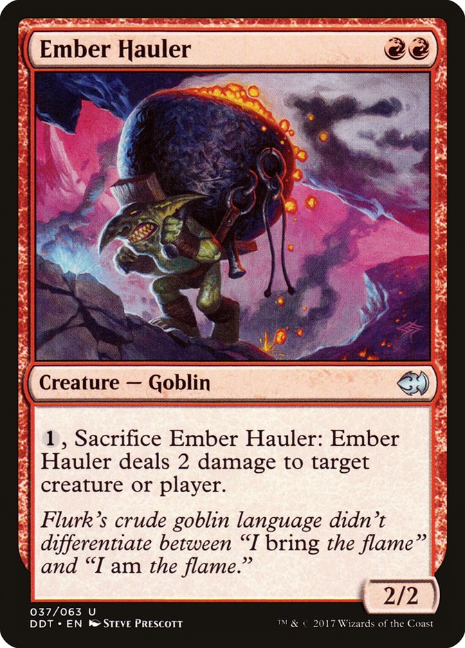 Ember Hauler [Duel Decks: Merfolk vs. Goblins] - Magic: The Gathering - Card Brawlers | Quebec | Canada |
