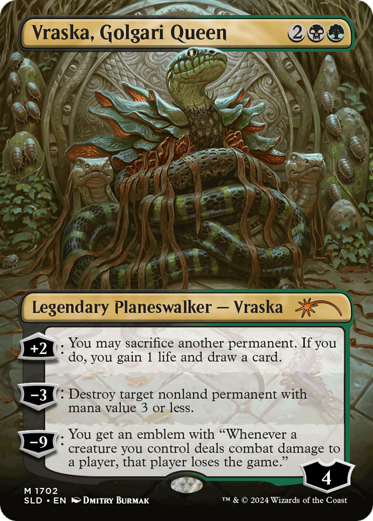 Vraska, Golgari Queen (1702) [Secret Lair Drop Series] - Magic: The Gathering - Card Brawlers | Quebec | Canada |