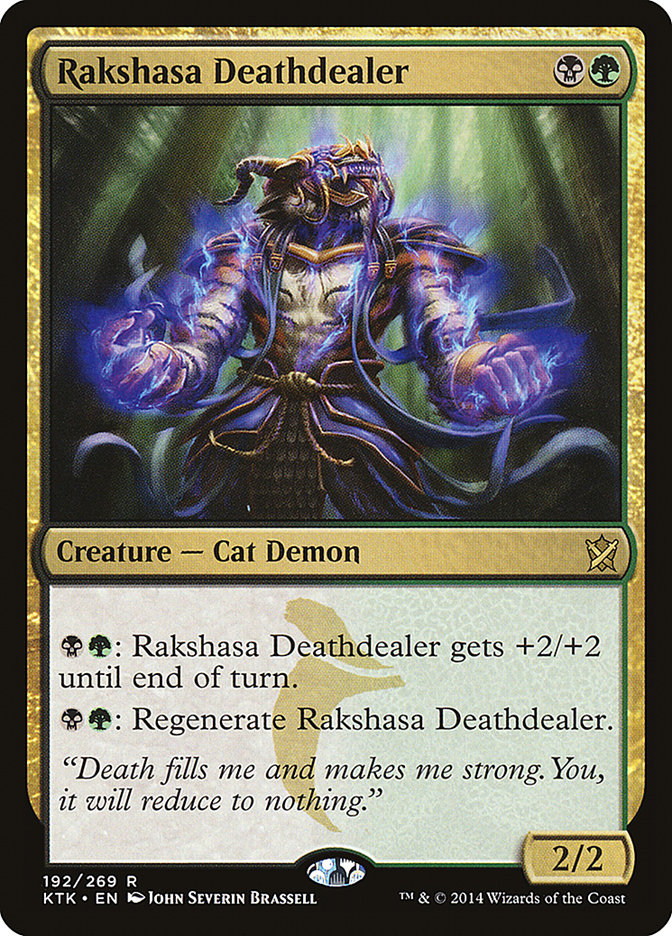 Rakshasa Deathdealer [Khans of Tarkir] - Magic: The Gathering - Card Brawlers | Quebec | Canada |