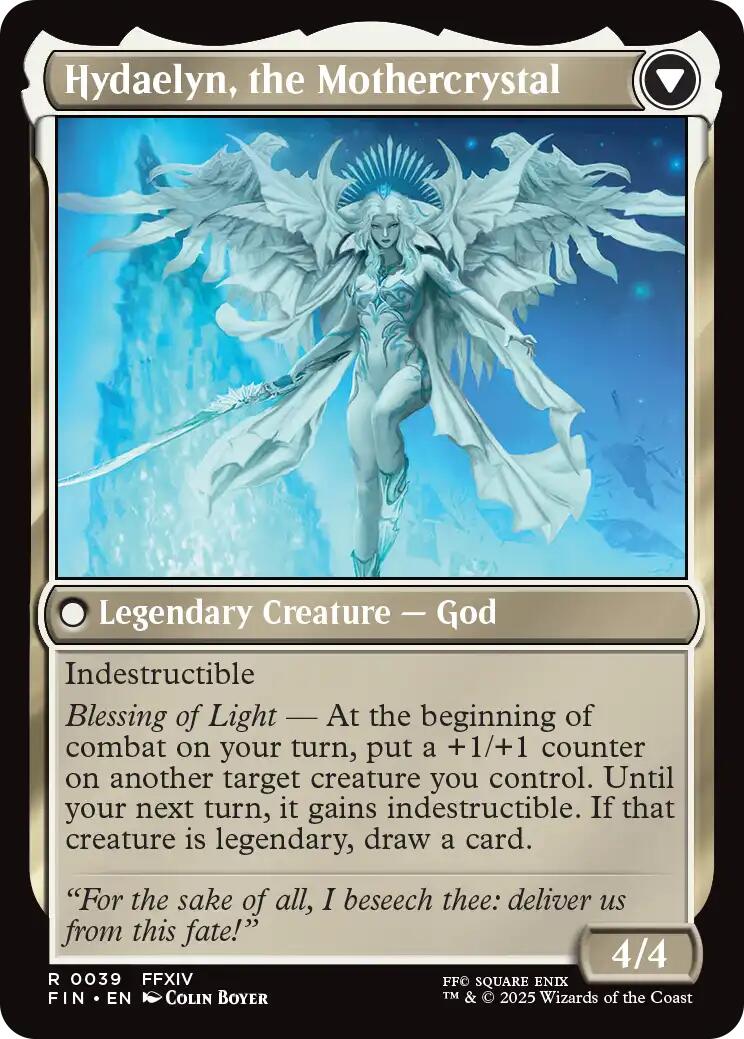 Venat, Heart of Hydaelyn // Hydaelyn, the Mothercrystal [FINAL FANTASY] - Magic: The Gathering - Card Brawlers | Quebec | Canada |