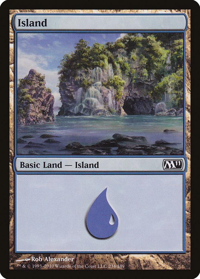 Island (234) [Magic 2011] - Magic: The Gathering - Card Brawlers | Quebec | Canada |