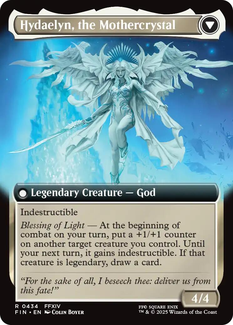 Venat, Heart of Hydaelyn // Hydaelyn, the Mothercrystal (Extended Art) [FINAL FANTASY] - Magic: The Gathering - Card Brawlers | Quebec | Canada |
