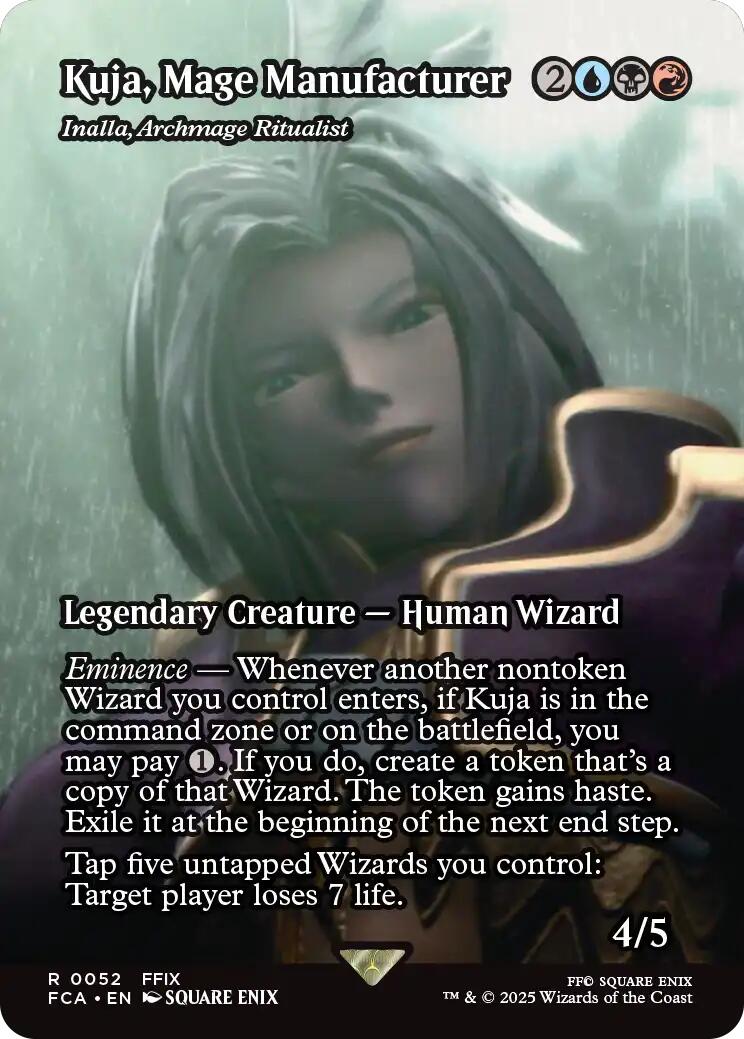 Kuja, Mage Manufacturer - Inalla, Archmage Ritualist (Showcase) [FINAL FANTASY : Through the Ages] - Magic: The Gathering - Card Brawlers | Quebec | Canada |