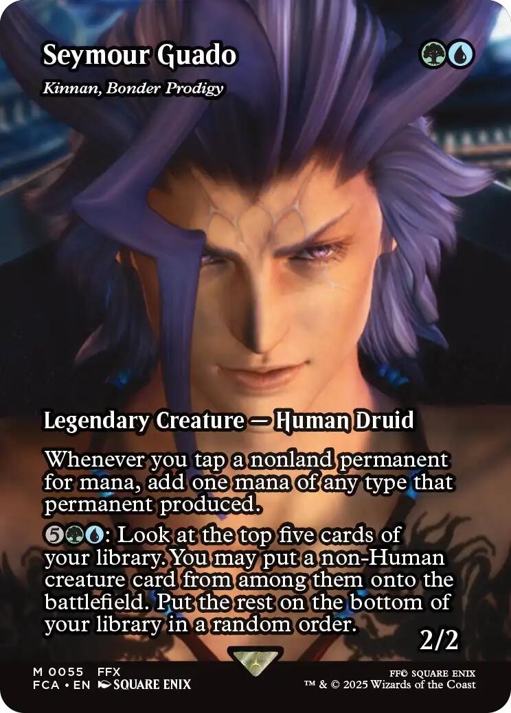 Seymour Guado - Kinnan, Bonder Prodigy (Showcase) [FINAL FANTASY : Through the Ages] - Magic: The Gathering - Card Brawlers | Quebec | Canada |