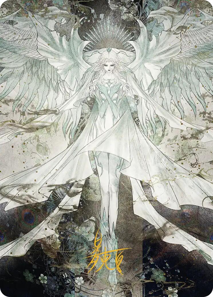Hydaelyn, the Mothercrystal Art Card (Gold-Stamped Signature) [FINAL FANTASY Art Series] - Magic: The Gathering - Card Brawlers | Quebec | Canada |