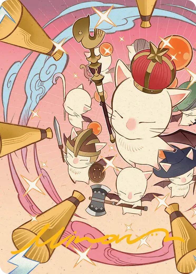 Summon: Good King Mog XII Art Card (Gold-Stamped Signature) [FINAL FANTASY Art Series] - Magic: The Gathering - Card Brawlers | Quebec | Canada |