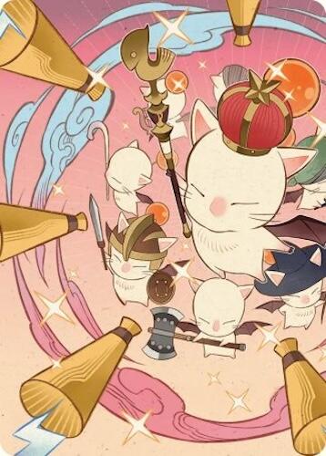 Summon: Good King Mog XII Art Card [FINAL FANTASY Art Series] - Magic: The Gathering - Card Brawlers | Quebec | Canada |