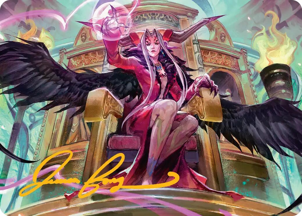 Sorceress's Schemes Art Card (Gold-Stamped Signature) [FINAL FANTASY Art Series] - Magic: The Gathering - Card Brawlers | Quebec | Canada |