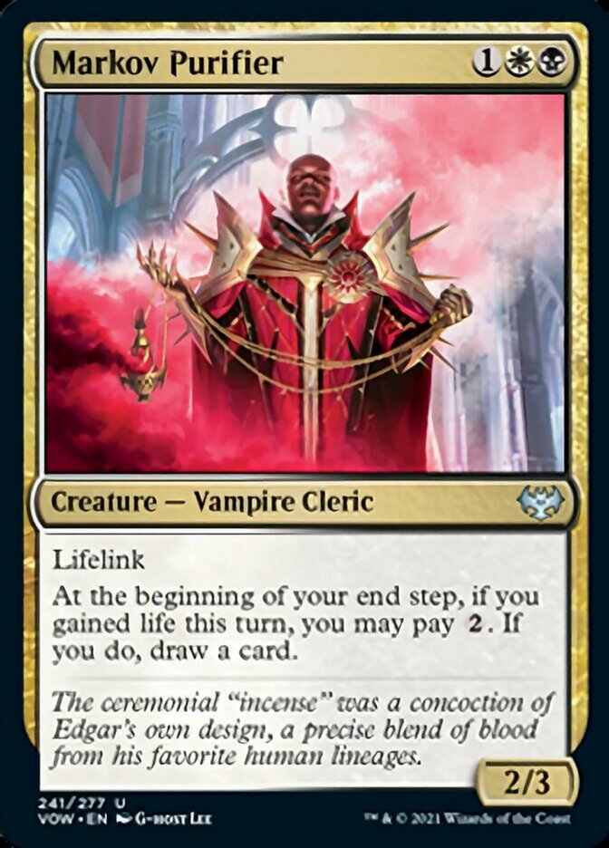 Markov Purifier [Innistrad: Crimson Vow] - Magic: The Gathering - Card Brawlers | Quebec | Canada |