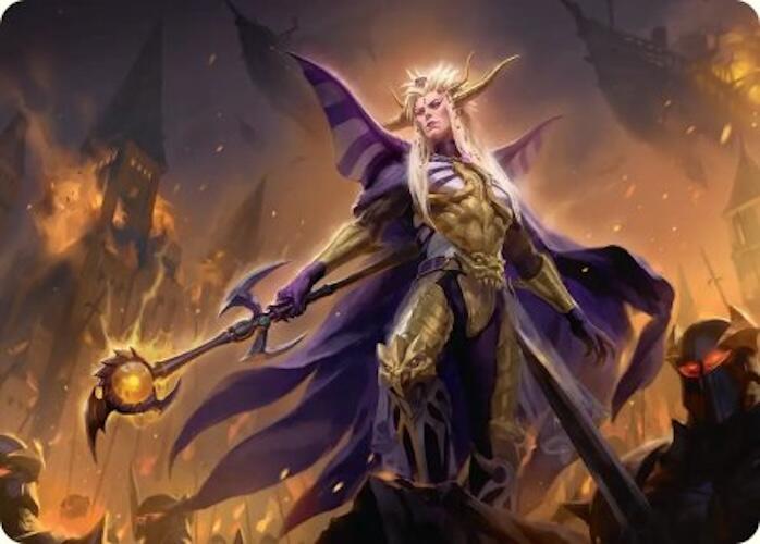 The Emperor of Palamecia Art Card [FINAL FANTASY Art Series] - Magic: The Gathering - Card Brawlers | Quebec | Canada |