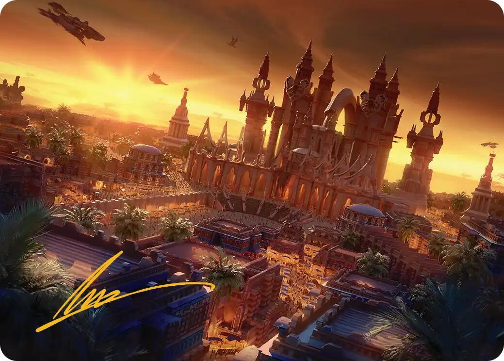 Rabanastre, Royal City Art Card (Gold-Stamped Signature) [FINAL FANTASY Art Series] - Magic: The Gathering - Card Brawlers | Quebec | Canada |