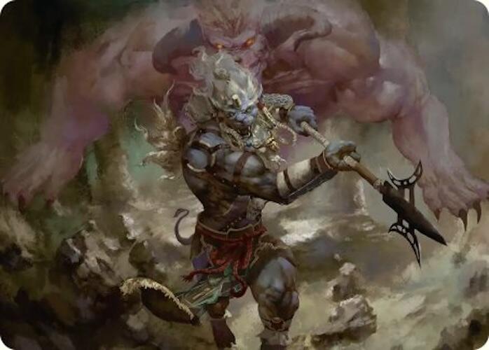 Kimahri, Valiant Guardian Art Card [FINAL FANTASY Art Series] - Magic: The Gathering - Card Brawlers | Quebec | Canada |