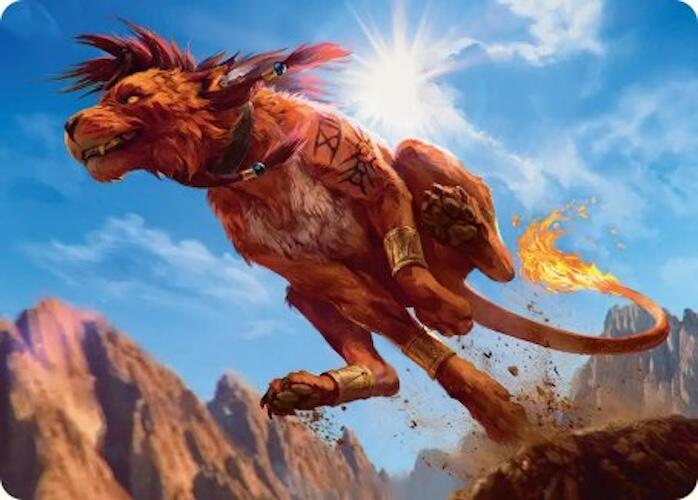 Red XIII, Proud Warrior Art Card [FINAL FANTASY Art Series] - Magic: The Gathering - Card Brawlers | Quebec | Canada |