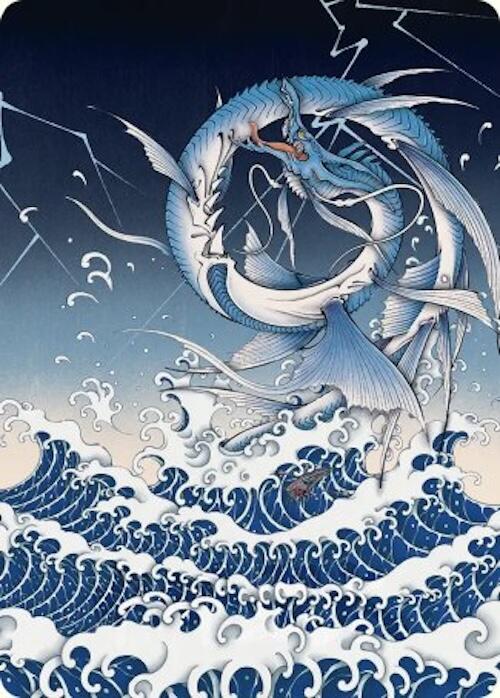 Summon: Leviathan Art Card [FINAL FANTASY Art Series] - Magic: The Gathering - Card Brawlers | Quebec | Canada |