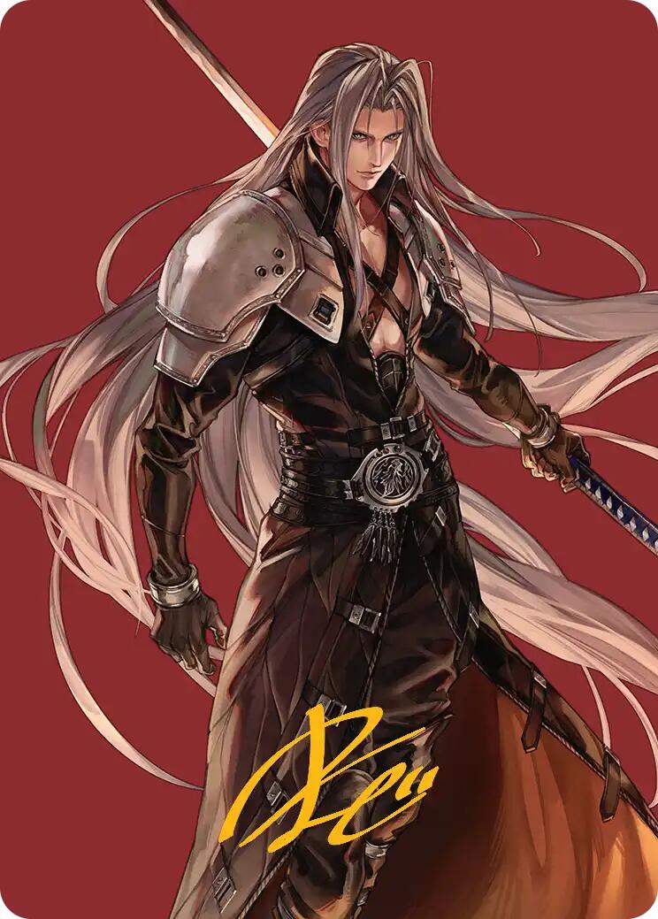 Sephiroth, Fabled SOLDIER Art Card (Gold-Stamped Signature) [FINAL FANTASY Art Series] - Magic: The Gathering - Card Brawlers | Quebec | Canada |