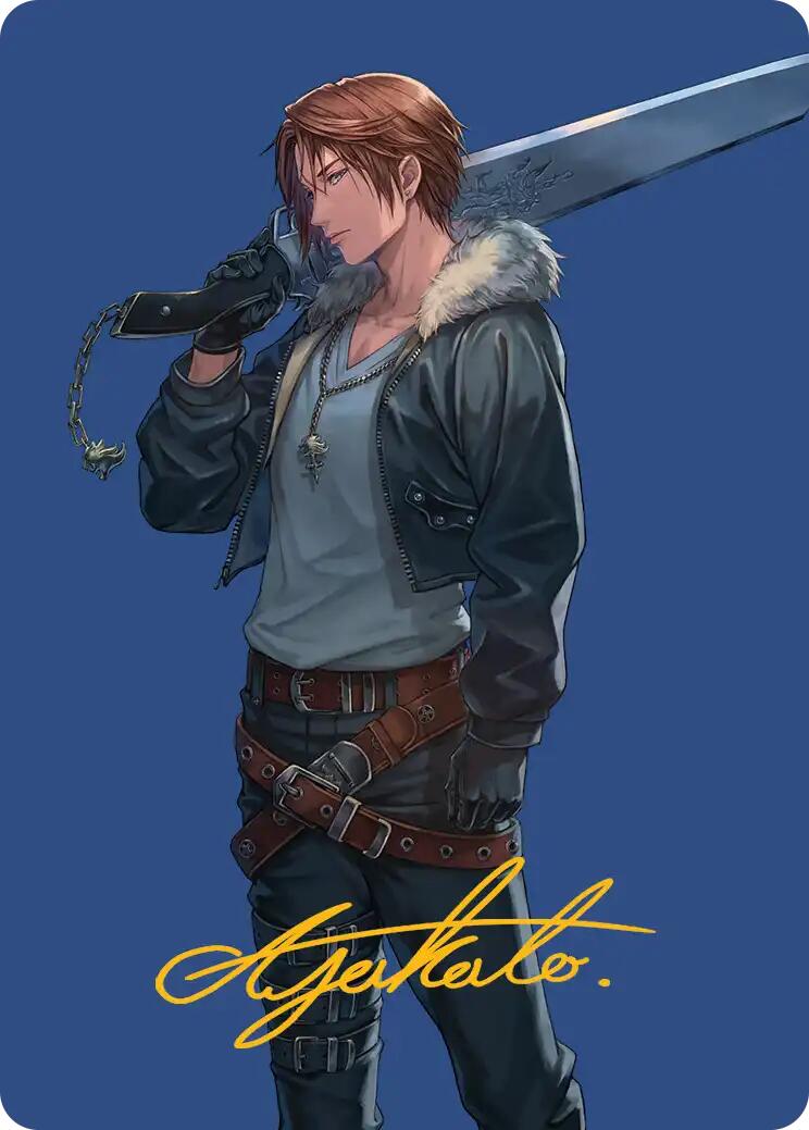 Squall, SeeD Mercenary Art Card (Gold-Stamped Signature) [FINAL FANTASY Art Series] - Magic: The Gathering - Card Brawlers | Quebec | Canada |