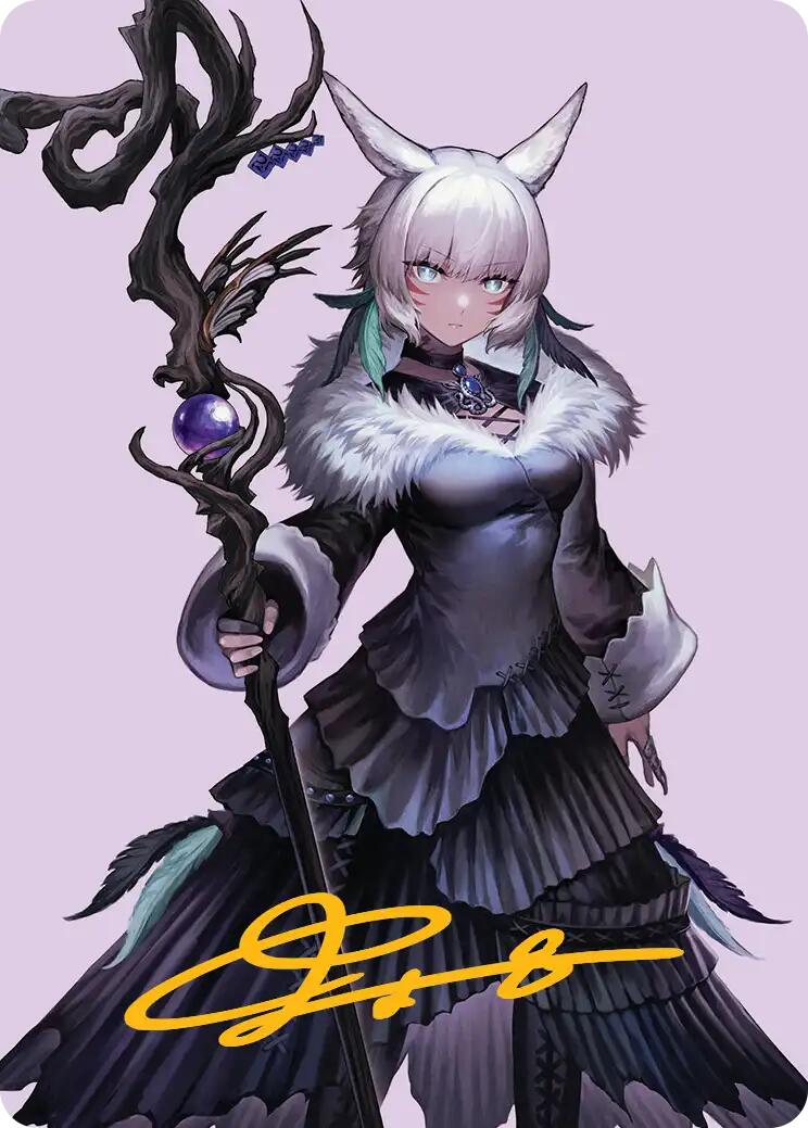 Y'shtola, Night's Blessed Art Card (53) (Gold-Stamped Signature) [FINAL FANTASY Art Series] - Magic: The Gathering - Card Brawlers | Quebec | Canada |