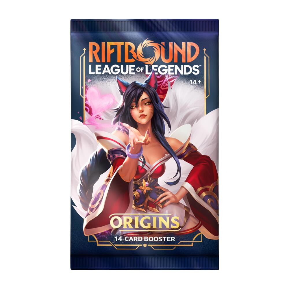 (2 PER CUSTOMER) League of Legends Riftbound TCG: Origins Booster Pack