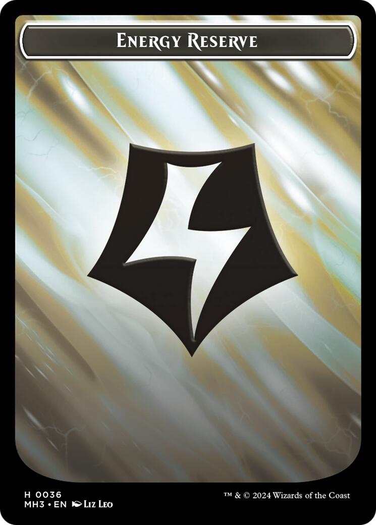 Angel // Energy Reverse Double-Sided Token [Modern Horizons 3 Tokens] - Magic: The Gathering - Card Brawlers | Quebec | Canada |