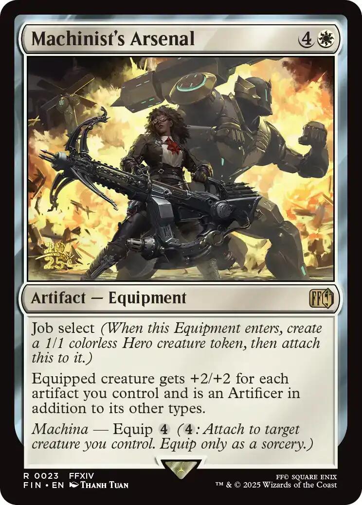 Machinist's Arsenal [FINAL FANTASY Prerelease Promo] - Magic: The Gathering - Card Brawlers | Quebec | Canada |