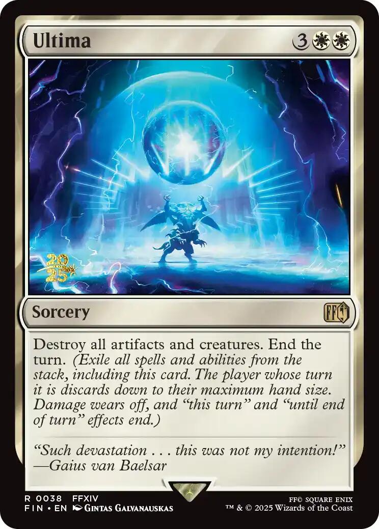 Ultima [FINAL FANTASY Prerelease Promo] - Magic: The Gathering - Card Brawlers | Quebec | Canada |