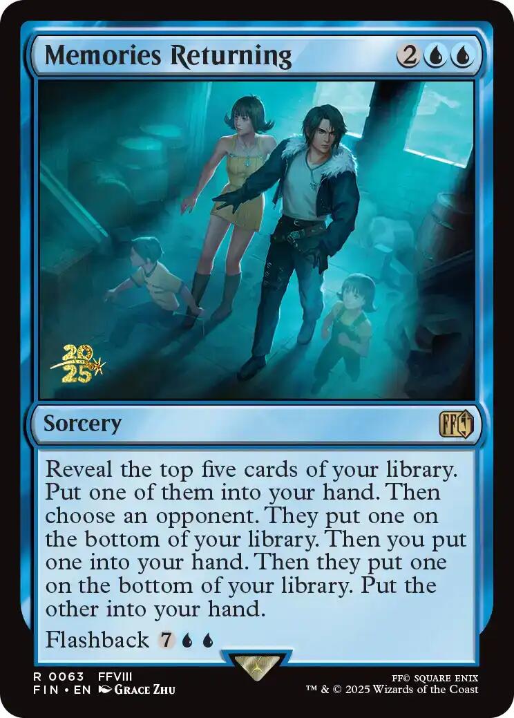 Memories Returning [FINAL FANTASY Prerelease Promo] - Magic: The Gathering - Card Brawlers | Quebec | Canada |