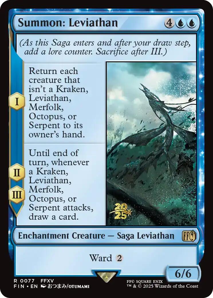 Summon: Leviathan [FINAL FANTASY Prerelease Promo] - Magic: The Gathering - Card Brawlers | Quebec | Canada |