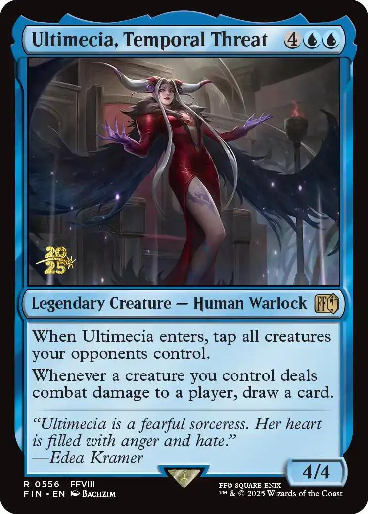 Ultimecia, Temporal Threat [FINAL FANTASY Prerelease Promo] - Magic: The Gathering - Card Brawlers | Quebec | Canada |
