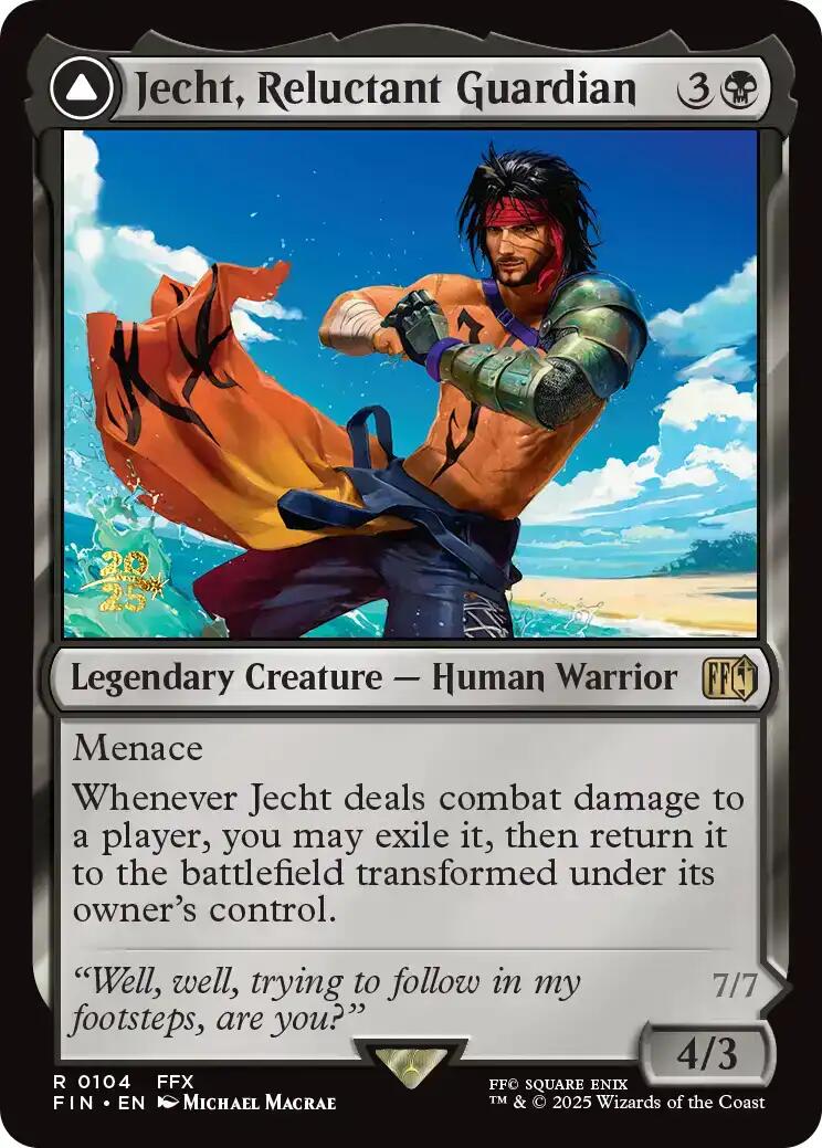 Jecht, Reluctant Guardian // Braska's Final Aeon [FINAL FANTASY Prerelease Promo] - Magic: The Gathering - Card Brawlers | Quebec | Canada |