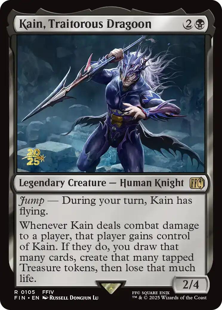 Kain, Traitorous Dragoon [FINAL FANTASY Prerelease Promo] - Magic: The Gathering - Card Brawlers | Quebec | Canada |