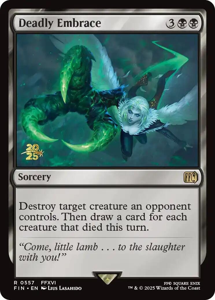 Deadly Embrace [FINAL FANTASY Prerelease Promo] - Magic: The Gathering - Card Brawlers | Quebec | Canada |