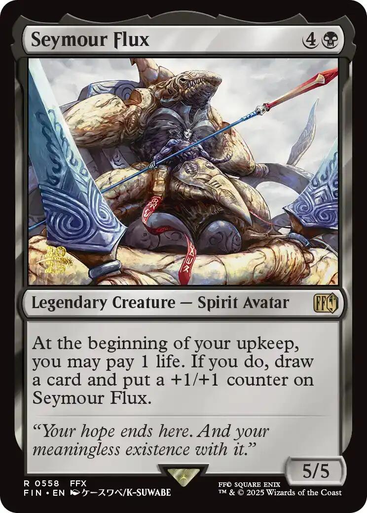 Seymour Flux [FINAL FANTASY Prerelease Promo] - Magic: The Gathering - Card Brawlers | Quebec | Canada |
