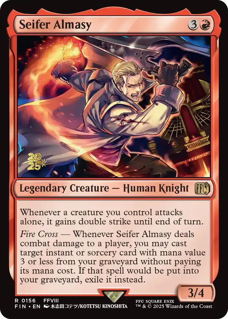 Seifer Almasy [FINAL FANTASY Prerelease Promo] - Magic: The Gathering - Card Brawlers | Quebec | Canada |