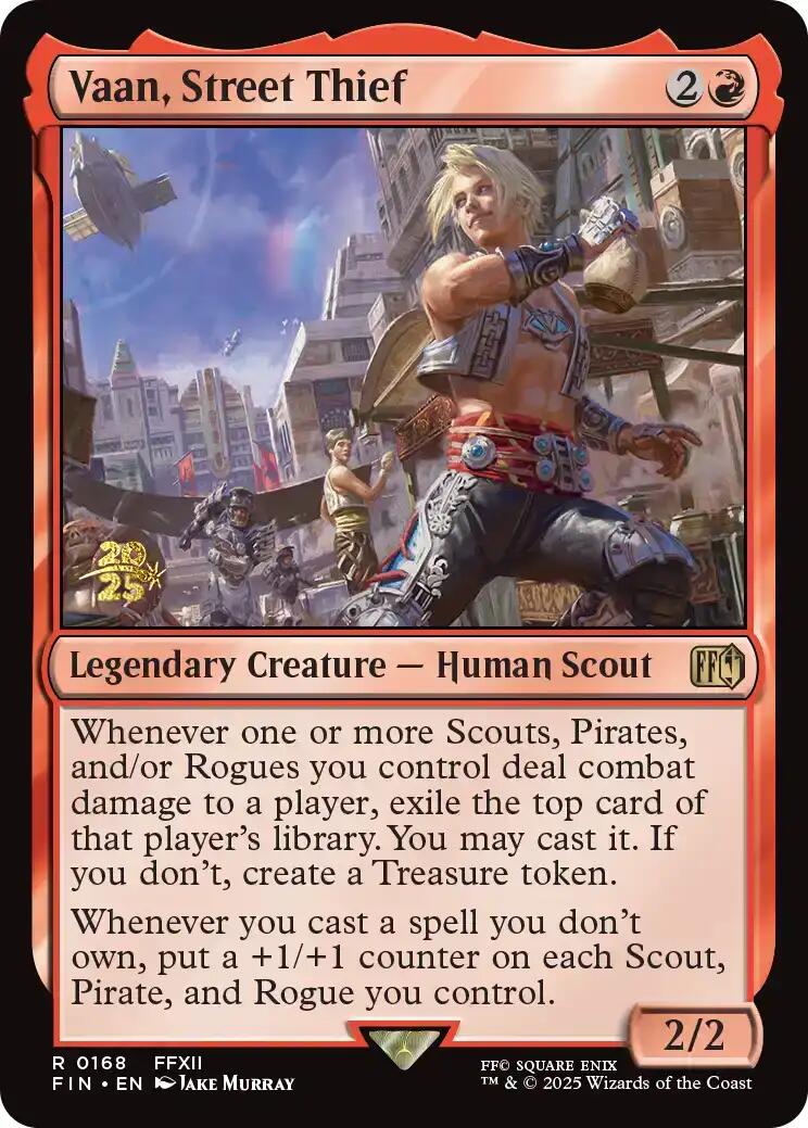 Vaan, Street Thief [FINAL FANTASY Prerelease Promo] - Magic: The Gathering - Card Brawlers | Quebec | Canada |