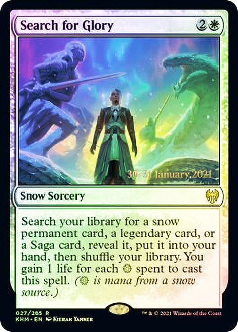 Search for Glory [Kaldheim Prerelease Promos] - Magic: The Gathering - Card Brawlers | Quebec | Canada |