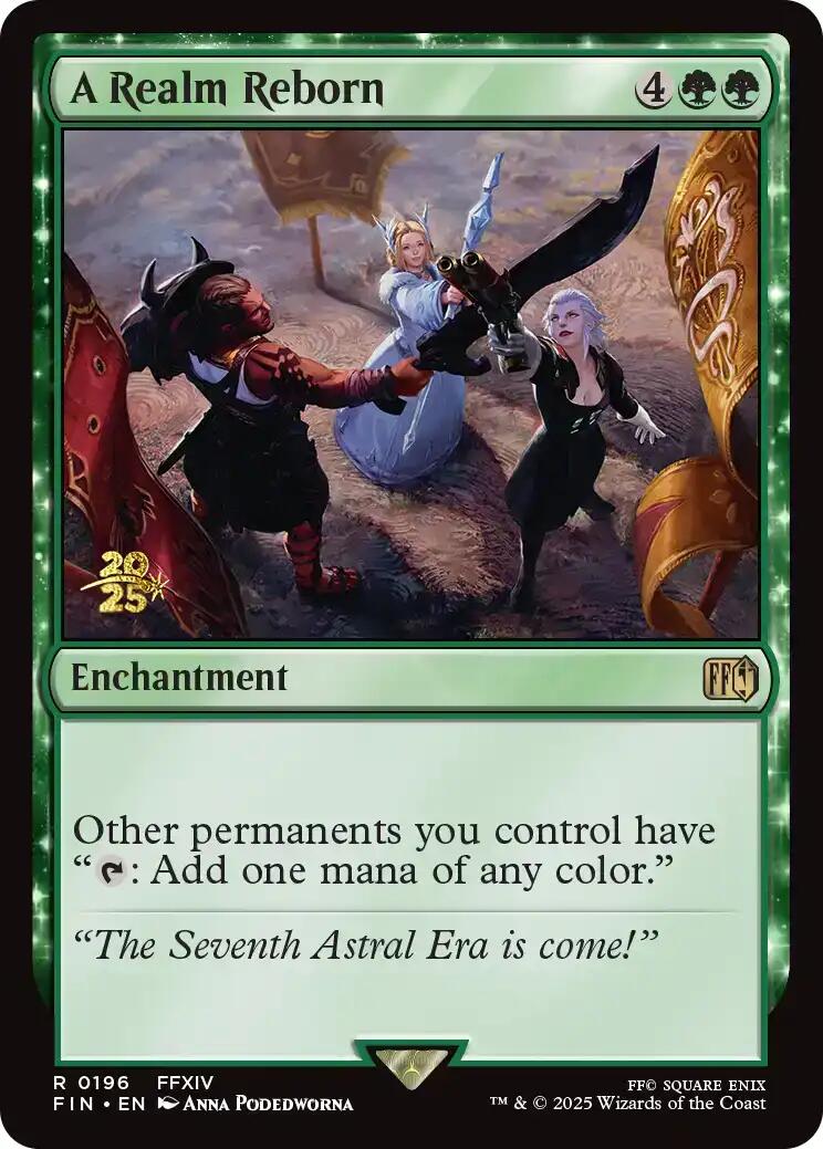 A Realm Reborn [FINAL FANTASY Prerelease Promo] - Magic: The Gathering - Card Brawlers | Quebec | Canada |