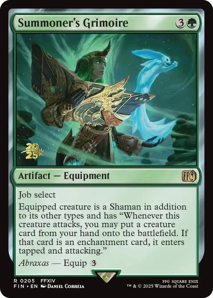 Summoner's Grimoire [FINAL FANTASY Prerelease Promo] - Magic: The Gathering - Card Brawlers | Quebec | Canada |