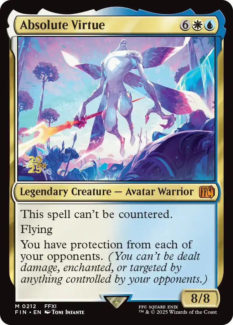Absolute Virtue [FINAL FANTASY Prerelease Promo] - Magic: The Gathering - Card Brawlers | Quebec | Canada |