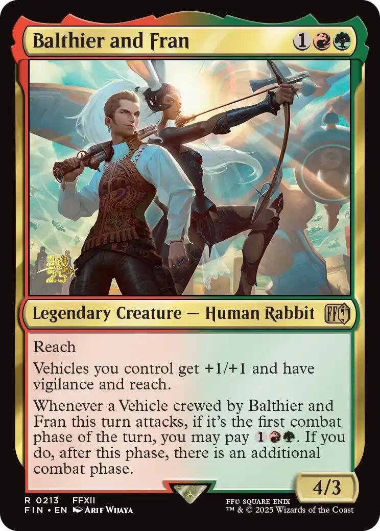 Balthier and Fran [FINAL FANTASY Prerelease Promo] - Magic: The Gathering - Card Brawlers | Quebec | Canada |