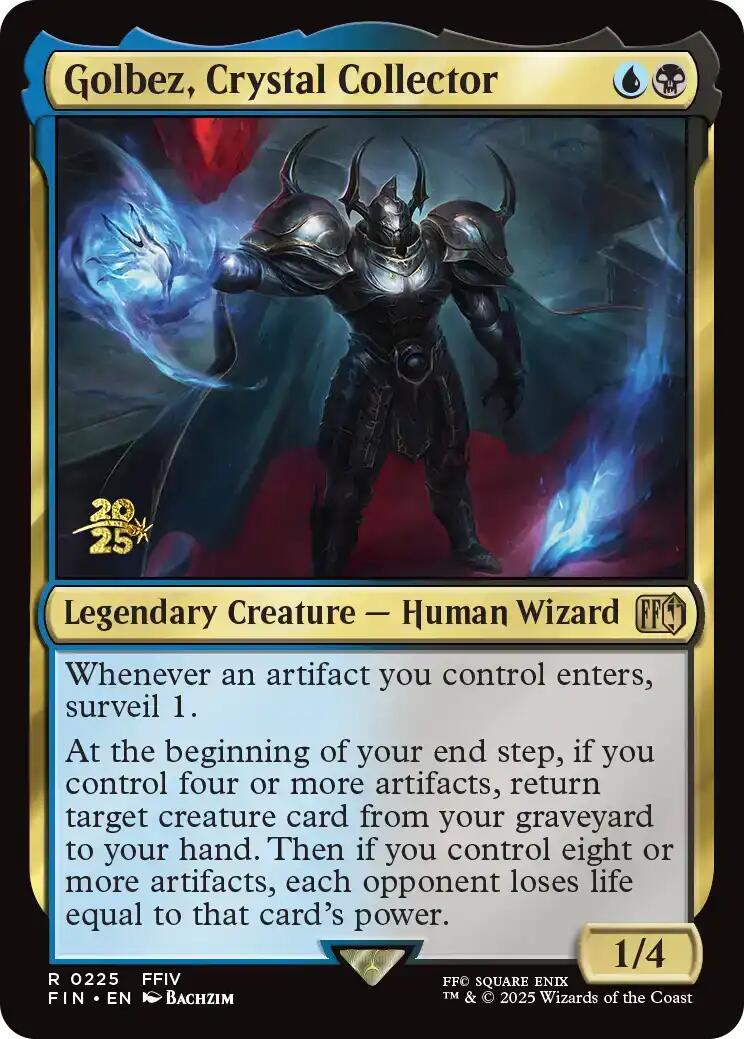 Golbez, Crystal Collector [FINAL FANTASY Prerelease Promo] - Magic: The Gathering - Card Brawlers | Quebec | Canada |