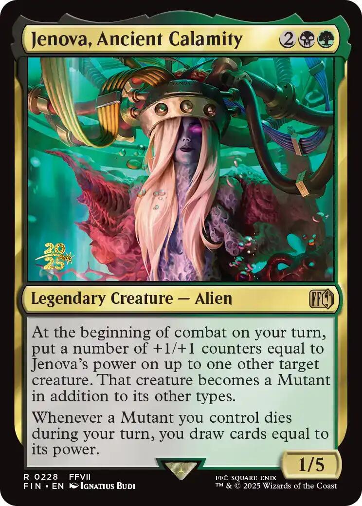 Jenova, Ancient Calamity [FINAL FANTASY Prerelease Promo] - Magic: The Gathering - Card Brawlers | Quebec | Canada |