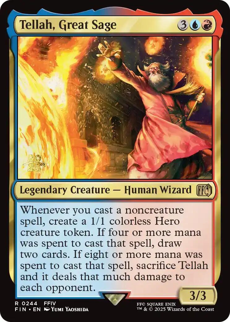 Tellah, Great Sage [FINAL FANTASY Prerelease Promo] - Magic: The Gathering - Card Brawlers | Quebec | Canada |