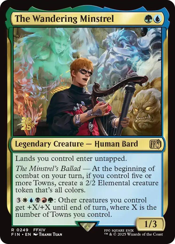 The Wandering Minstrel [FINAL FANTASY Prerelease Promo] - Magic: The Gathering - Card Brawlers | Quebec | Canada |