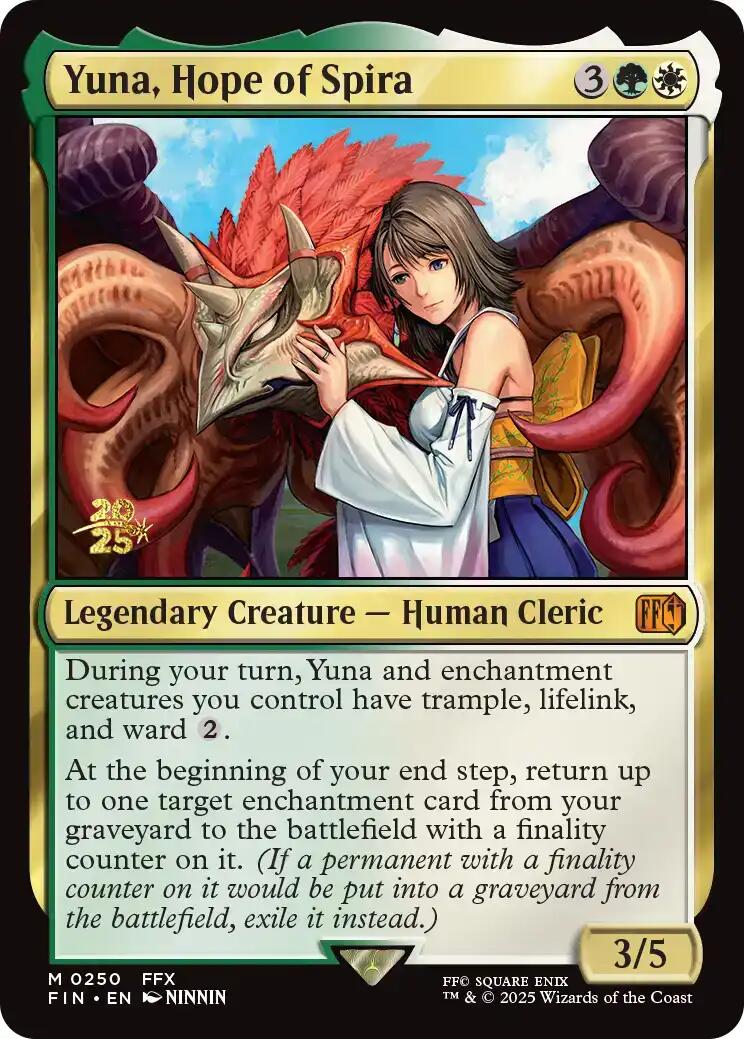 Yuna, Hope of Spira [FINAL FANTASY Prerelease Promo] - Magic: The Gathering - Card Brawlers | Quebec | Canada |