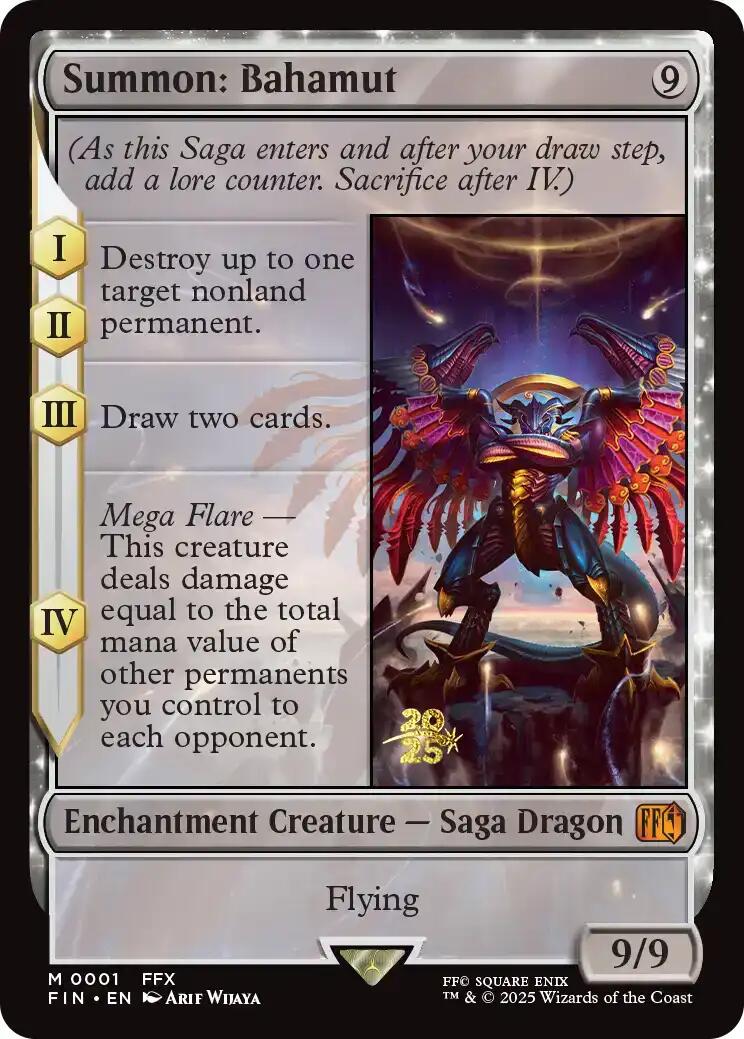 Summon: Bahamut [FINAL FANTASY Prerelease Promo] - Magic: The Gathering - Card Brawlers | Quebec | Canada |
