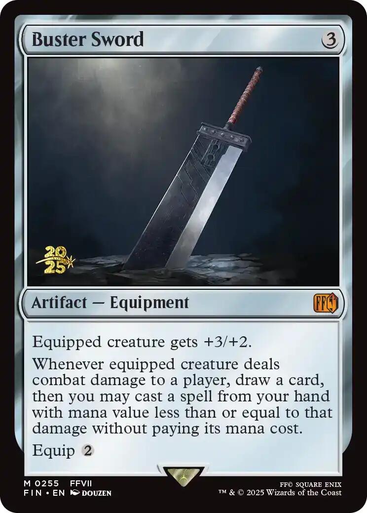 Buster Sword [FINAL FANTASY Prerelease Promo] - Magic: The Gathering - Card Brawlers | Quebec | Canada |