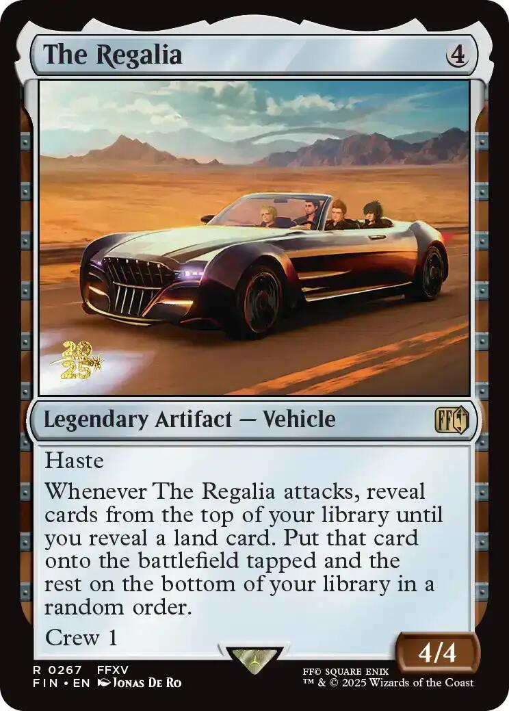 The Regalia [FINAL FANTASY Prerelease Promo] - Magic: The Gathering - Card Brawlers | Quebec | Canada |
